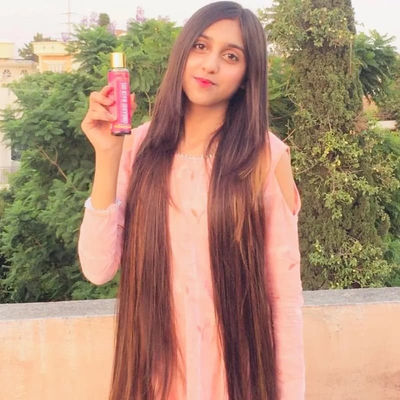Organic hair oil