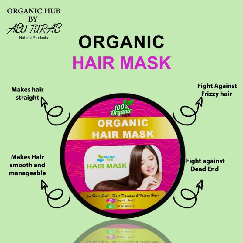 Organic hair mask
