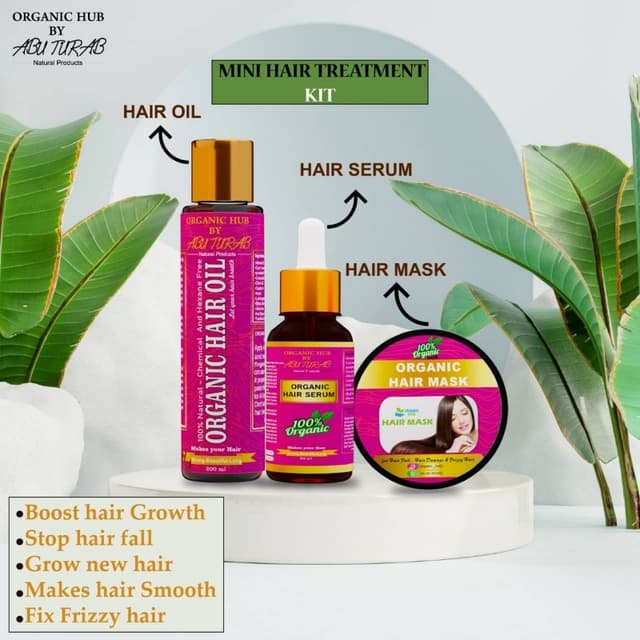 Mini hair treatment kit